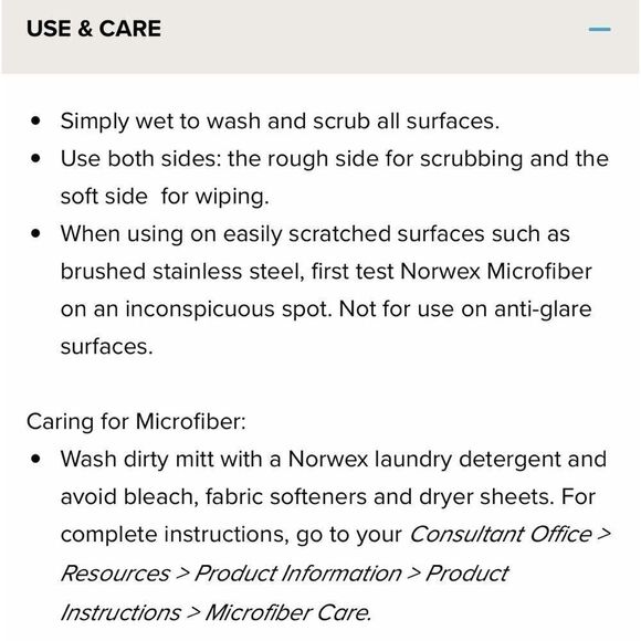 Norwex Bathroom Scrub Mitt Graphite NWT - Picture 7 of 12